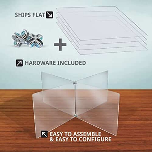 acrylic plexiglass barrier