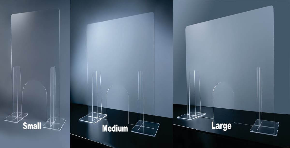 Acrylic Sneeze Guard - The Top one Acrylic fabrication in China
