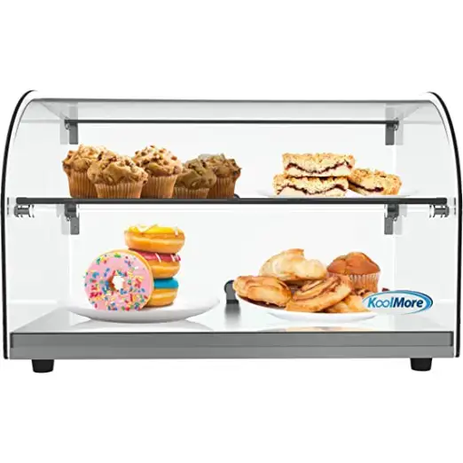 commercial countertop bakery display box