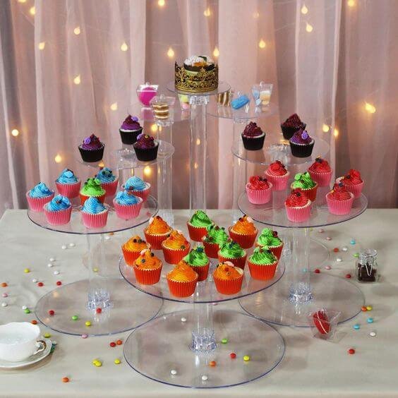 wedding party decorative dessert riser