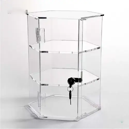 multi tiers countertop box with door